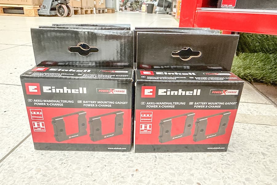 6 Packungen Wandhalterungen Einhell 